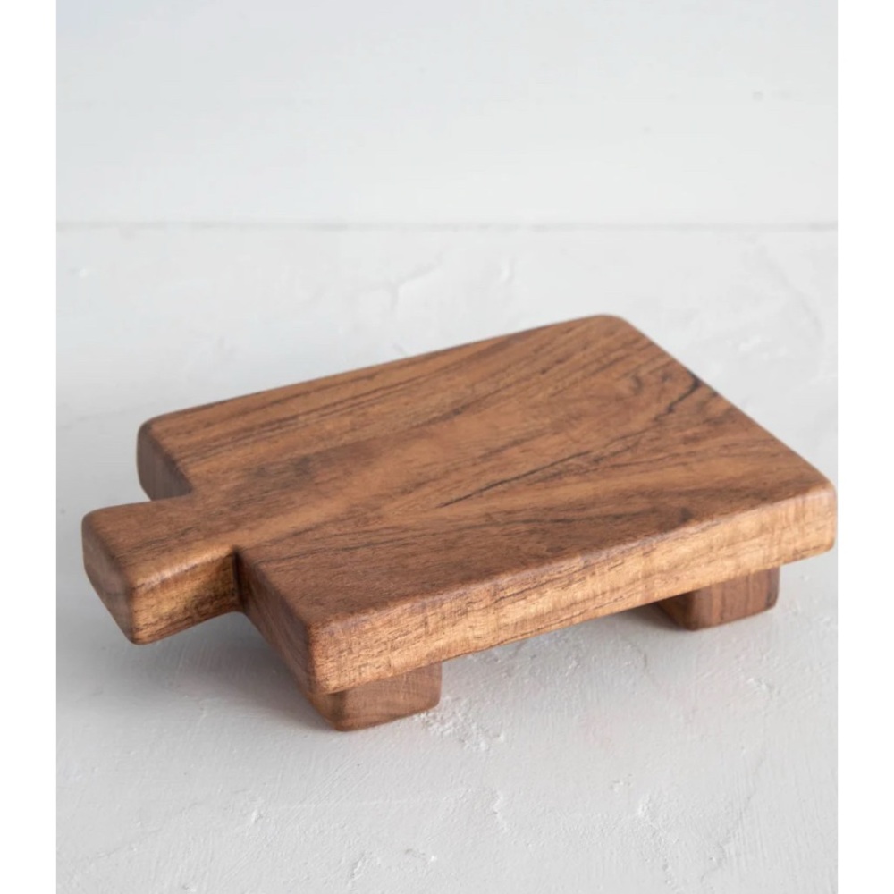 NATURAL LIFE Brown Wooden Serving Board